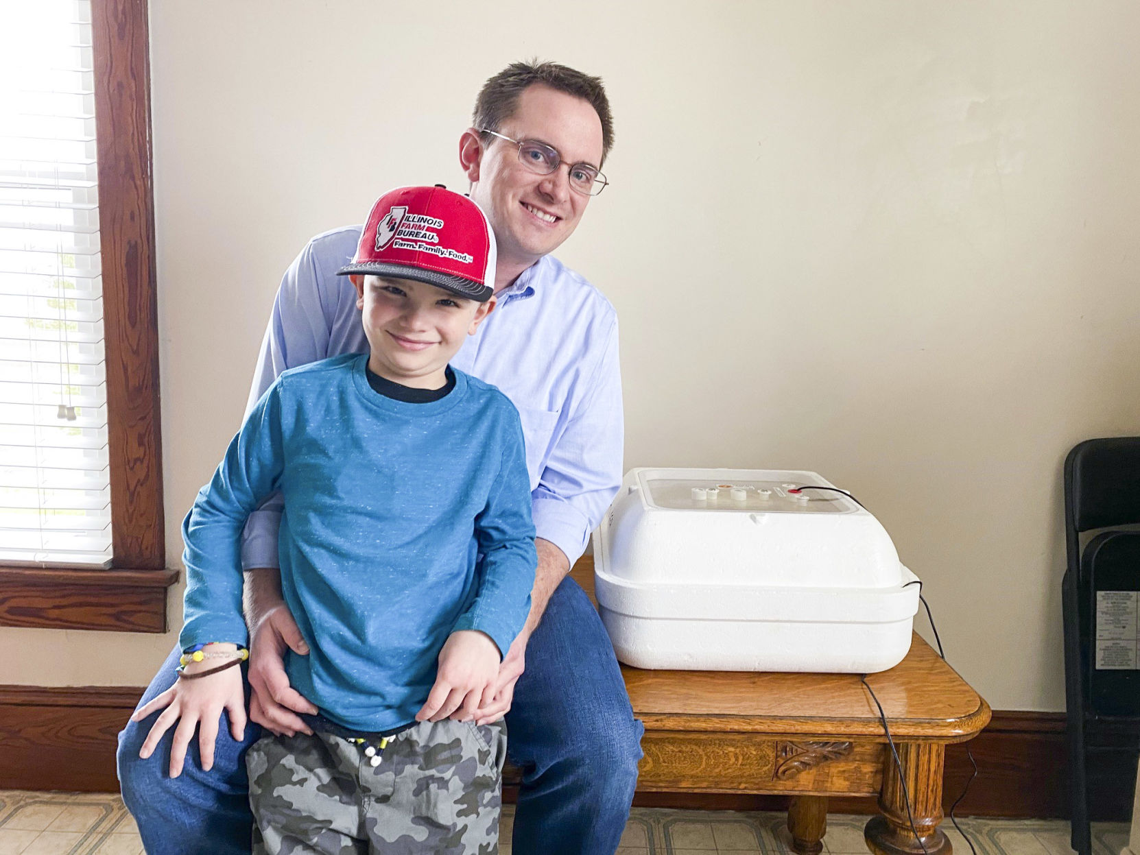 IAITC ed manager, son make virtual learning egg-citing